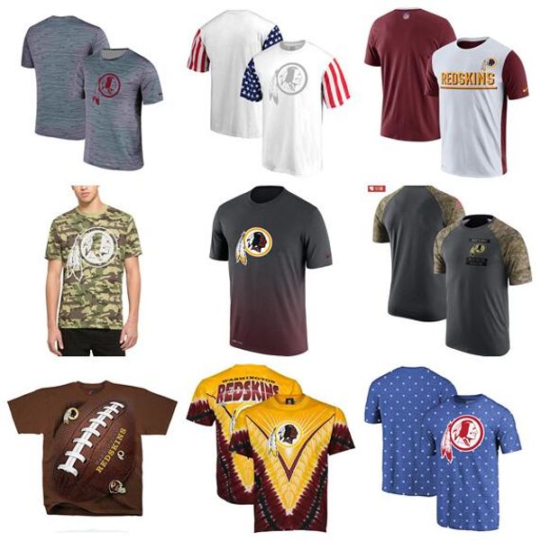 

2019 style washington men sideline line of scrimmage legend performance salute to service t-shirt - gold red white black gray 03, Blue;black