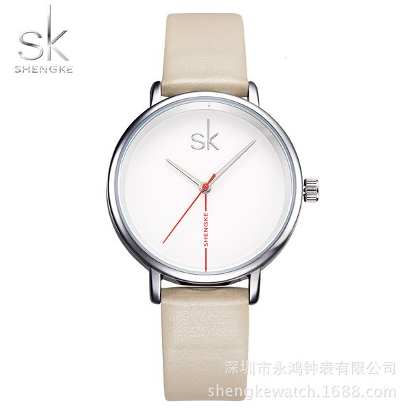 

2019new women's fashion concise woman wrist geneva role watch chronograph automatic quartz casual mechanical watches master genuine men, Slivery;brown
