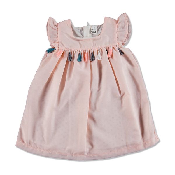 

ebebek do summer baby girl vual short sleeve dress, Black;gray