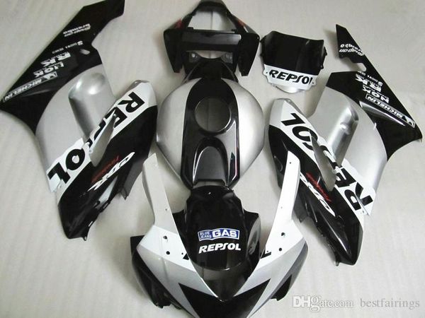 Высококачественные обтекатели для Honda CBR1000RR 2004 2005 Silver White Black Income Blex обтекатель CBR 1000 RR 04 05 CG45