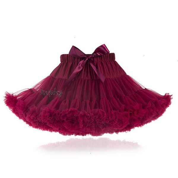 

designer women skirts full size fluffy baby teenage girl adualt women pettiskirt tutu dance skirt performance cloth tulleskirt, Black