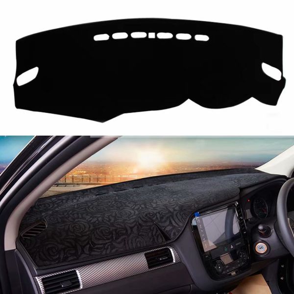 

car styling covers dashmat dash mat shade dashboard cover for mitsubishi outlander p-hev 2012 2013 2014 2015 2016 2017 2019 rhd