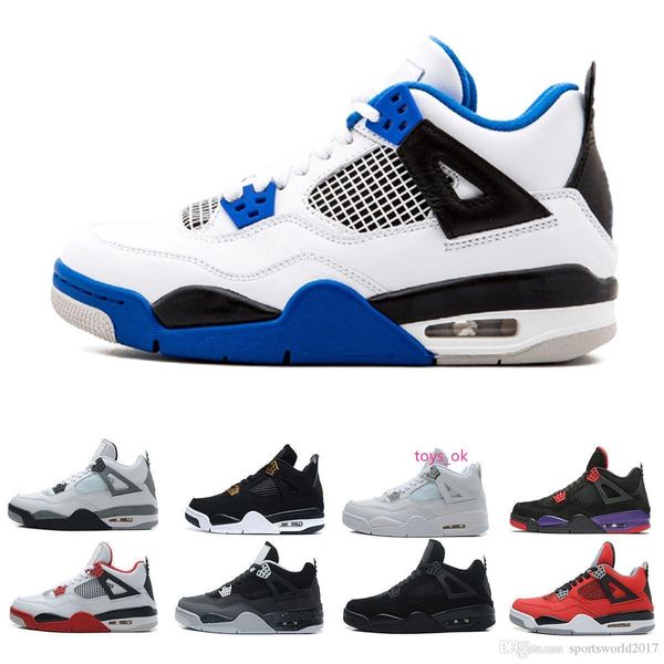 

4s 4 cactus jack basketball shoes for men pure money bred raptors white cement oreo new athletic mens sports sneakers outdoor designer shoes