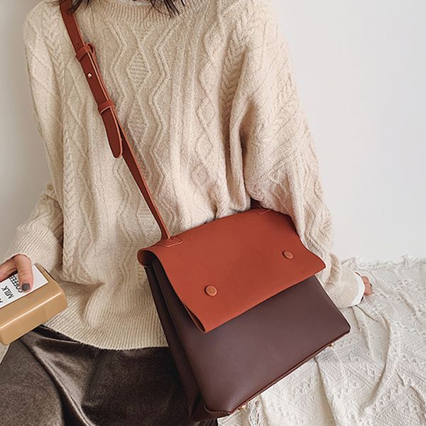 

мода панелями цвет женщины сумки на ремне повседневные сумки большой емкости ретро небольшой лоскут сумки сумка женская хозяйственная сумка