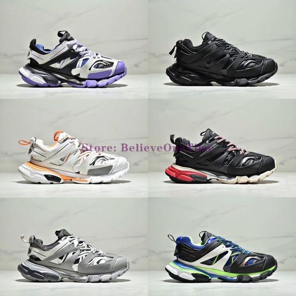 

2020Designer Balenciaga#13; Brand 2020 New 3m Triple S Track 3 .0 Кроссовки 3 Выпуск Тесс Как Кольчуги Д Бег Обувь Спорт Снэ