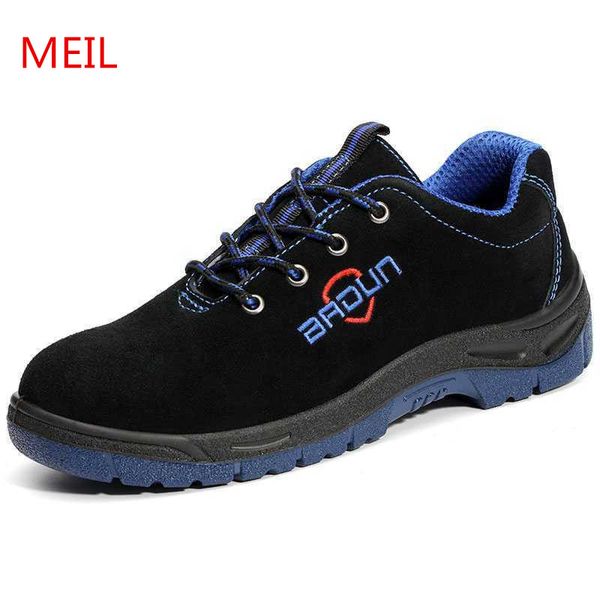 

s3 safety shoes steel toe work shoes men insulation 6 kv electrician professional protective safety boots plus size 46, Black