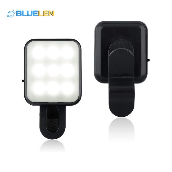 

clip mini led selfie light,little light small but very powerful rechargeable adjustable brightness fill light for cell phone