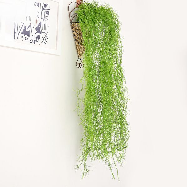 

simulation flower air grass tendrils hanging beauty must simulation plants wedding wedding background wall decoration