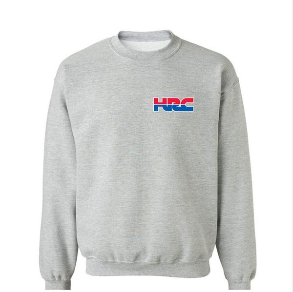 

HRC Honda с длинным рукавом Толстовка Мужчины Hoodiess Geek Для Mens Crewneck Смешных Hip Hop O-Свитер