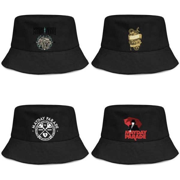 

mayday oarade tank mens and womens buckethat styles baseball bucket baseballcap parade band logo snake poster wonder years please, Blue;gray