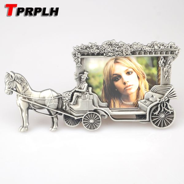 

tprplh mini p frames vintage picture frames white horse carriage pframe f109