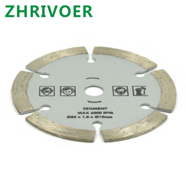 

1pcs 85mm*10mm60tstone slice slotting blade ceramic tile saw blade marble diamond marble machine angle grinder cutting