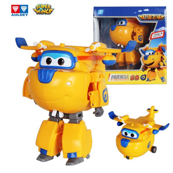 

auldey super wings toolbox big 12cm transforming donnie vehicle build-it robot action figures scene series set kids toys 3t up 07