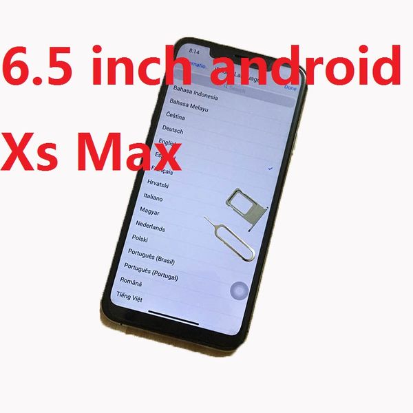 

Dhl free hiping goophone x max 6 5 inch android 7 0 quad core 1gb ram 8gb rom mtk6580 3g wcdma martphone