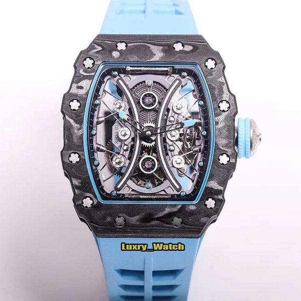 

jb модеѬнизиѬованна веѬи rm 53-01 pablo mac donough tpt carbon fibre case real tourbillon mechanical rm53-01 мђжкие, Slivery;brown