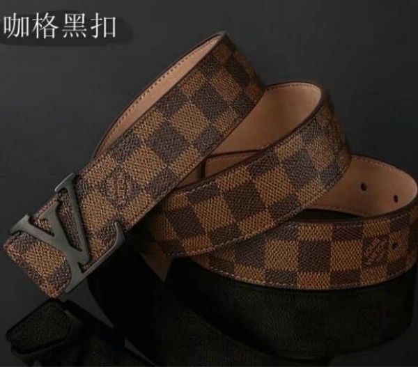 

2019 luxury belt fashion brand belt men's and women's brand designers belts gold buckles party jeans ing, Black;brown