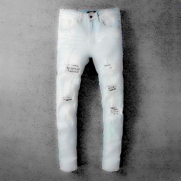 

mens designer pants luxury cutout mens jeans riding pants fashion arn30 mens trousers slim joker brand pan ing, Blue
