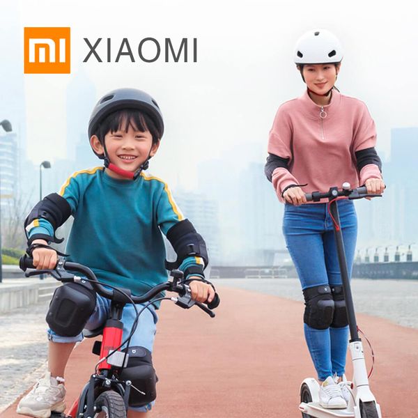 

cycling helmet kneepad elbow palm sports protective gear shockproof helmet protector set safety bike skateboard