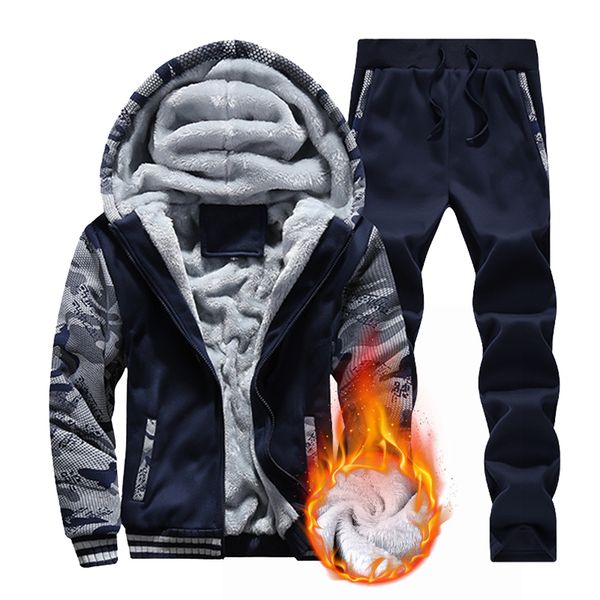 

2019 hoodies men fleece sweatshirts casual winter fashion brand tracksuit thicken warm hoodie coat male sweatshirts zipper hoody, Black