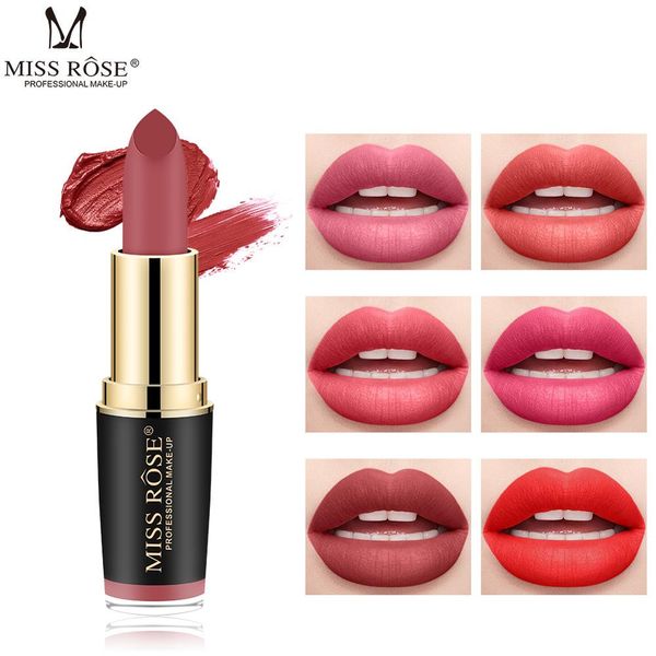 

miss rose matte lipstick red lipstick big red moisturizing lips makeup
