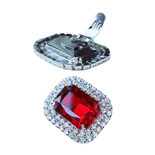 

1pair/ot flee shipping 6 colors with removable clip fashion gem diamond shoes flower shoe bucklecharms shoes accessories, White;pink