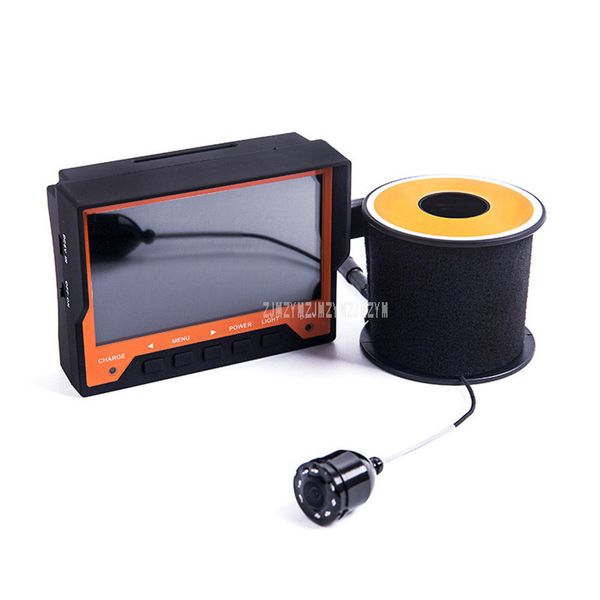 

night vision hd camera 15m deeper fish finder underwater ice fishing camera monitor 4.3 inch lcd display with waist band fy-wf03