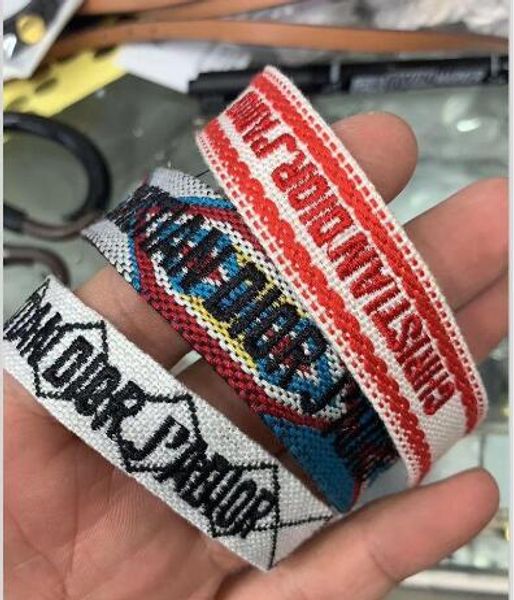 

Горячая продажа браслет красочные веревки материал строка бесконечность символ