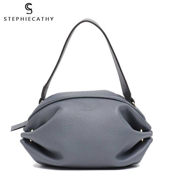 

sc chic design genuine leather handbag for women 2020 summer ladies leather crossbody shoulder bag female messenger purse