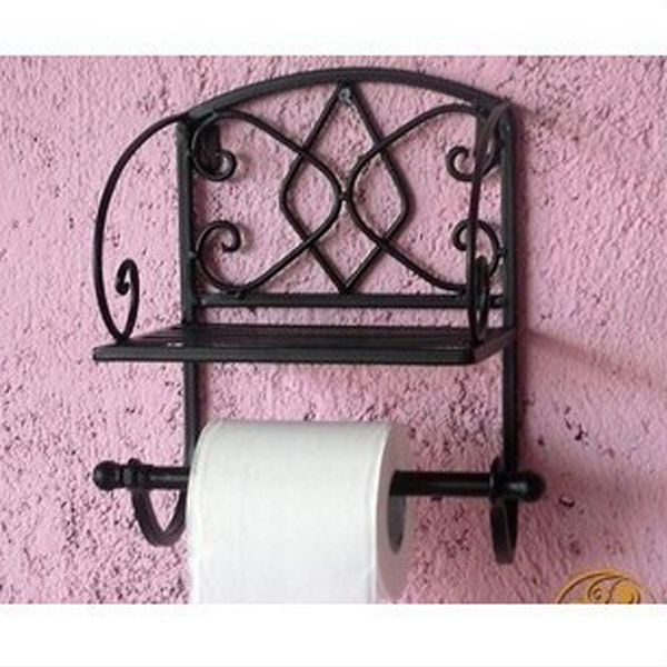 

настенная туалет рулонной бумаги держатель ванной органайзер с полкой для хранения