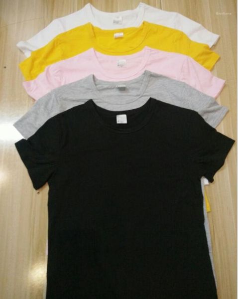 

casual loose comfortable all match clothing multicolor print fashion womens tshirt short sleeve crew neck ladies, White