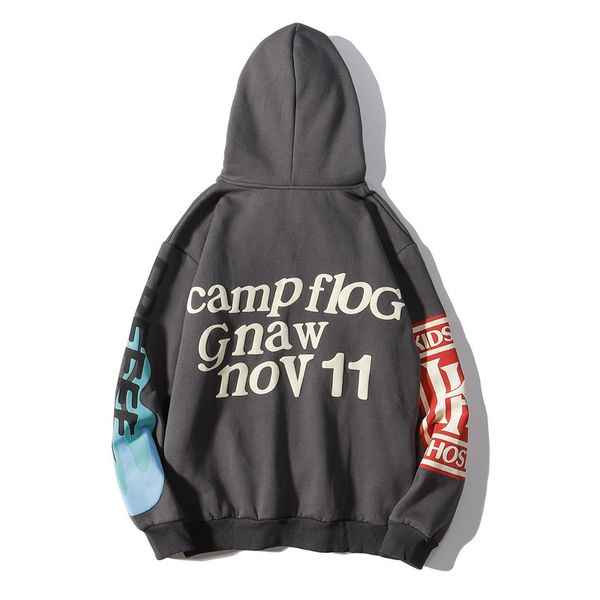 

Men's Hoodies 2020 Fashion New Mens European and American Style Hooded Hoodie Casual Hip Hop Men Letter Pattern Loose Sweater Size M-2XL