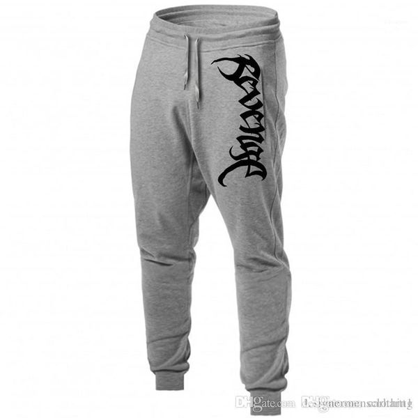 

fleece winter mens long trousers casual teenager loose pencil pants revenge printed mens pants xxxtentacion hiphop, Black