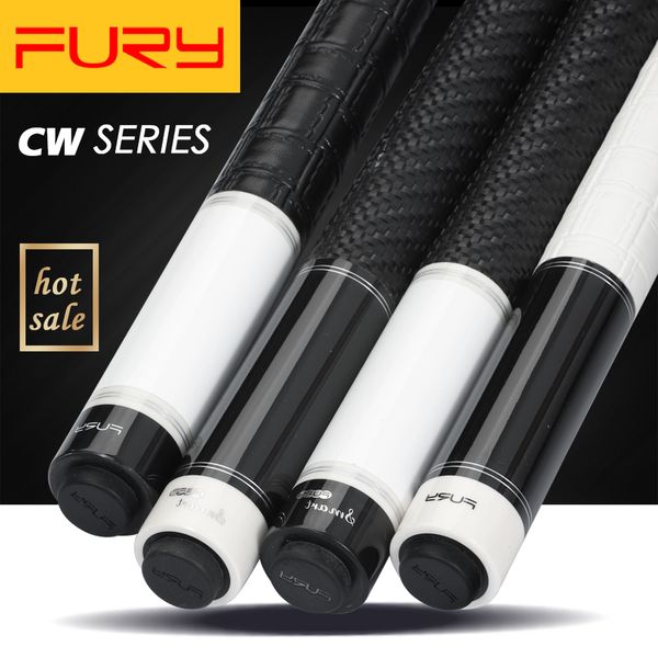 

original fury cw series pool cue 11.75cm 13mm tiger tip 147cm length professional maple shaft stick kit billar with gifts