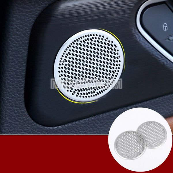 

interior rear door speaker cover trim 2pcs for alfa romeo giulia 2017-2019