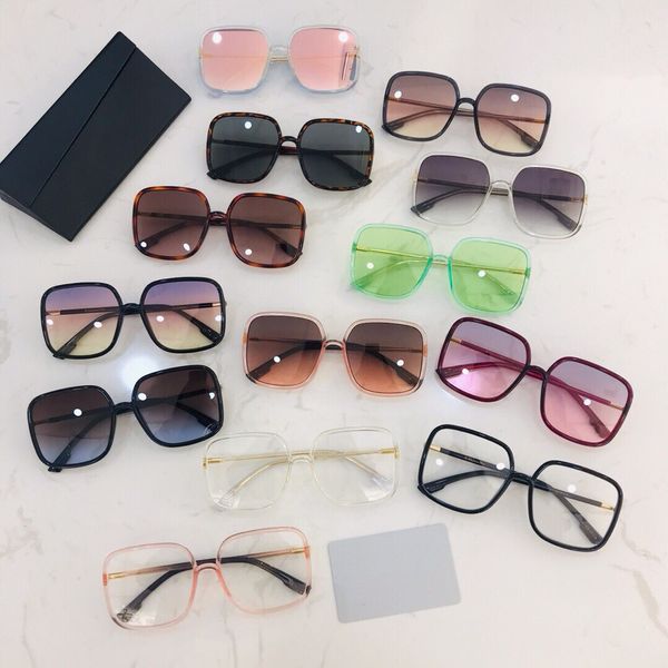 

d home sunglasses womens ins ultra-light box acetate sunglasses zhou yangqing red star network with uv-protection myopia, White;black