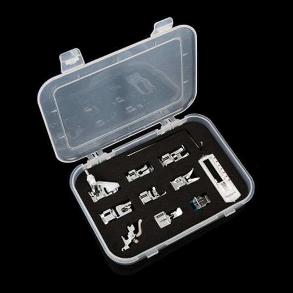 

1 set diy originals presser feet for home sewing house machine sewing accessories 1, Black