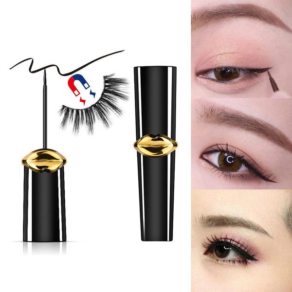 

Magnetic Eyeliner, Magnetic Lashliner для использования с накладными ресницами (8 мл) Долговечный, стойкий к образованию пятен и водостойкий, лучший макияж для бровей