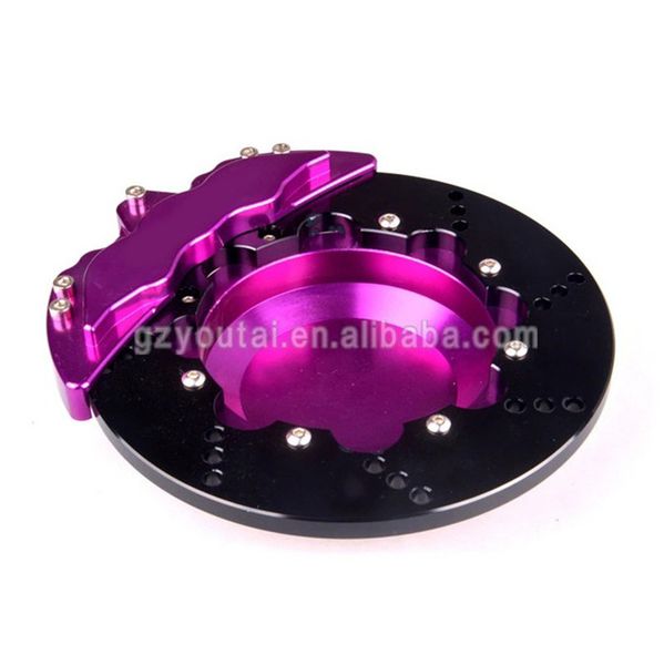 

car brake caliper shape ashtray spinning black plain cigarette