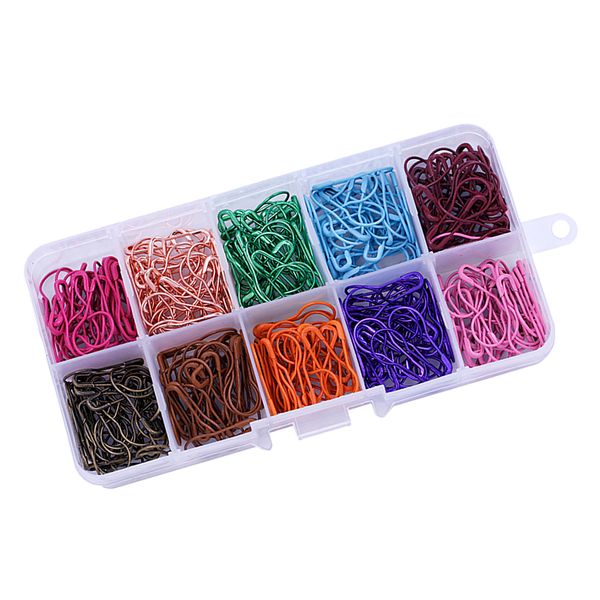 

300pcs metal pins gourd safety pins calabash pins for diy, Black;white