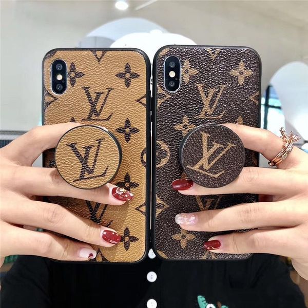 

For iphone 8 7 plu x xr x max cell phone ca e fa hion de igner phone ca e back cover with air holder