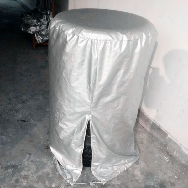 

car tire cover 4 wheels spare tire covers silver tyre accessories for winter summer polyester tires protector storag bags lx9c