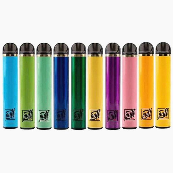 

Новые 1500puffs Puff Xtra Одноразовые Vape ручка 5 мл Предварительно заполненные картриджи Тележки стручки Starter Kits Испарители электронной Cigs Батончики устройство системы Vapor