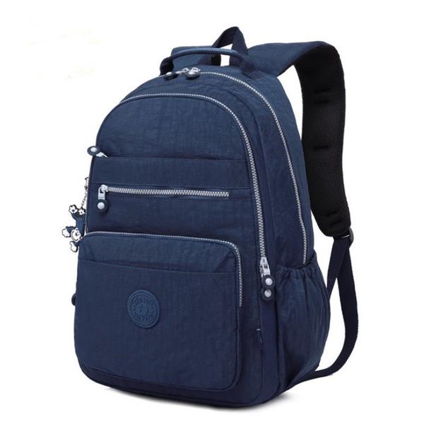 

casual 100% original 2019 bolsa kiple school backpack for teenage girl mochila escolar with monkey keychain bags
