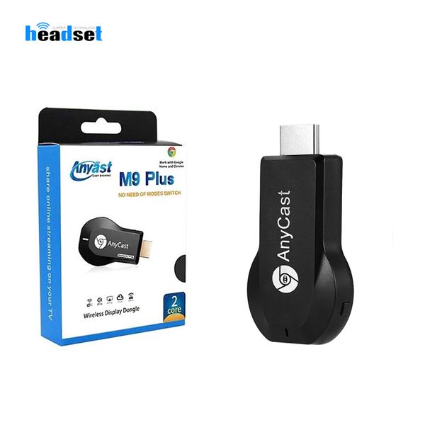 

Беспроводной HDMI TV Stick AnyCast M2 plus m4 m9 plus WiFi Дисплей ТВ Приемник Dongle Miracast для телефона Android ПК