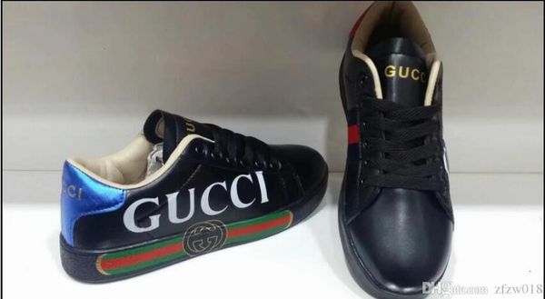 

Sell brand de igner men women hoe white powder black and white ca ual hoe low to help men hoe ize 36 44