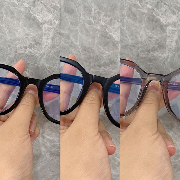 

irregular large frame tr90 ultra light anti blue light plain glasses 2020 plain glasses frame, Silver