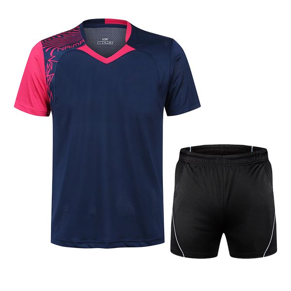 

printing table tennis clothes men/women , sports tennis clothes , badminton suit wear dry-cool suit 5062, Black