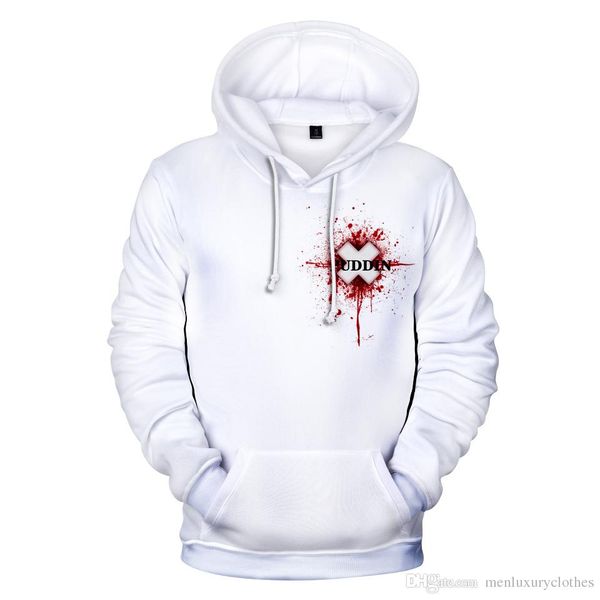 

squad 3d teenager hoodie men women designer sweatshirt long sleeved hooded pullovers, Black