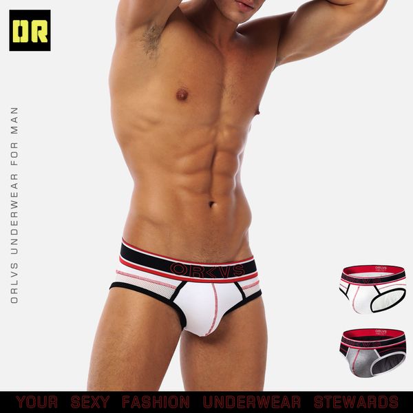 2019 Orlvs Sexy Men Underwear Men Briefs Breathable Bikini Gay