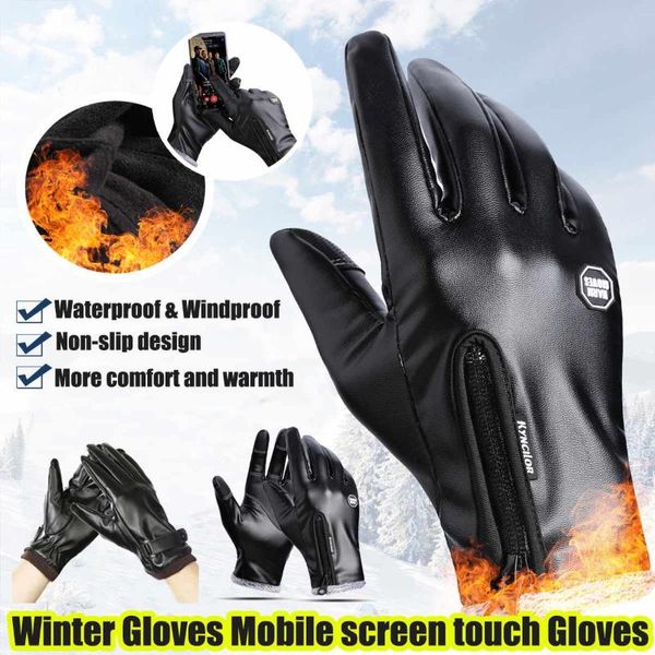 

riding winter touch screen snow windser glove thermal outdoor sports waterproof windproof induction glove